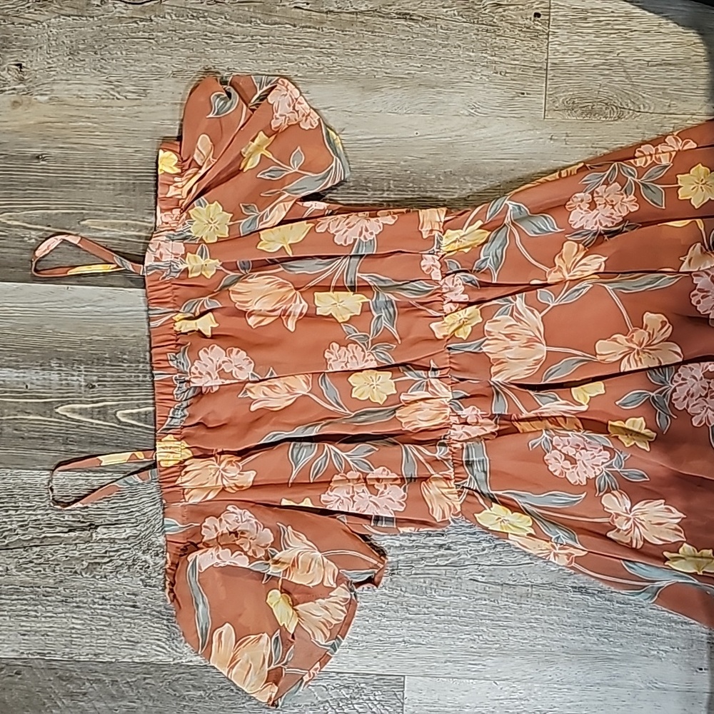 AUW‎ floral dress S - Picture 2 of 6